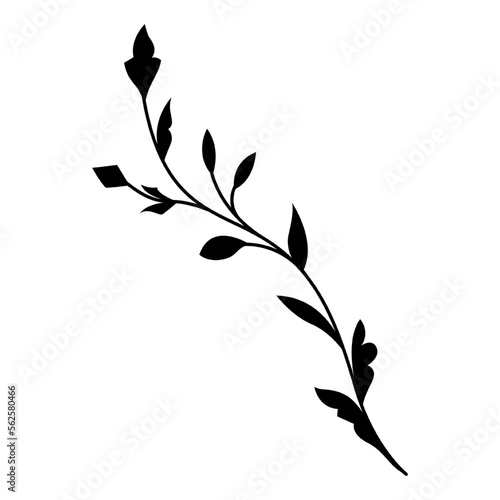 floral element vector icon symbol logo clipart isolated. vector illustration. vector illustration isolated on white background.
