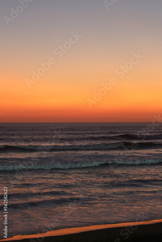 sunset over the sea © shoooterstock
