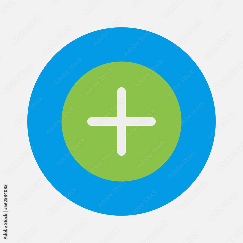 Add icon in flat style about essentials, use for website mobile app presentation Add icon in flat style about essentials, use for website mobile app presentation