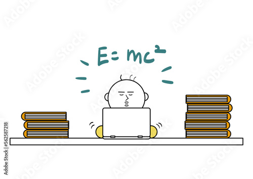 勉強家の赤ちゃん