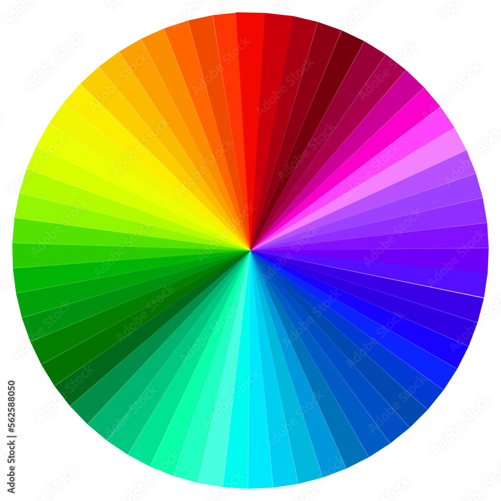 Obraz premium round circle color palette. Gradient color. Vector illustration.