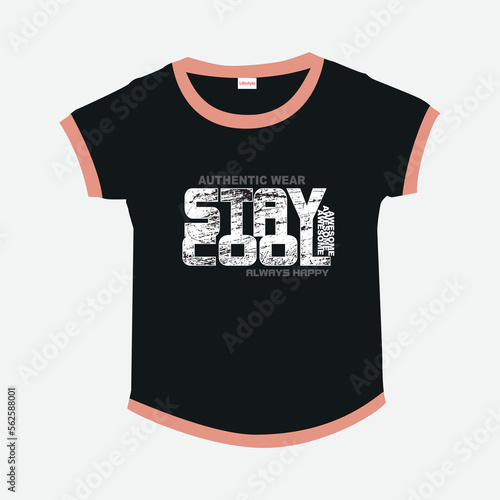 Premium Vector illustration of a text graphic. suitable screen printing and DTF for the design boy and girls outfit of t-shirts print, motivational quotes typography slogan. vector for print tee shirt