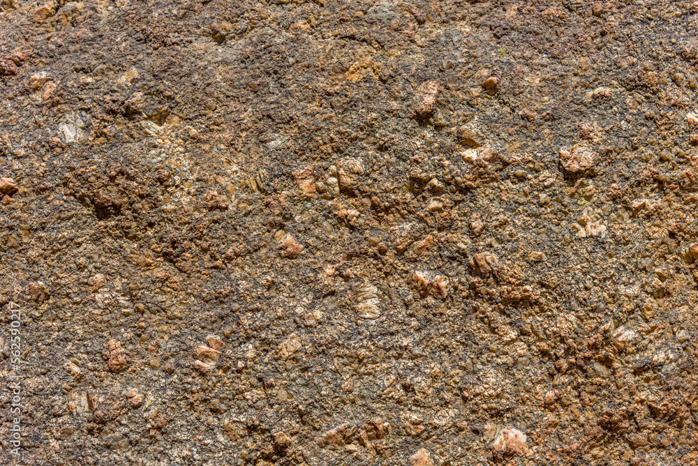 A close-up view of a rock face or stone texture A close-up view of a rock face or stone texture