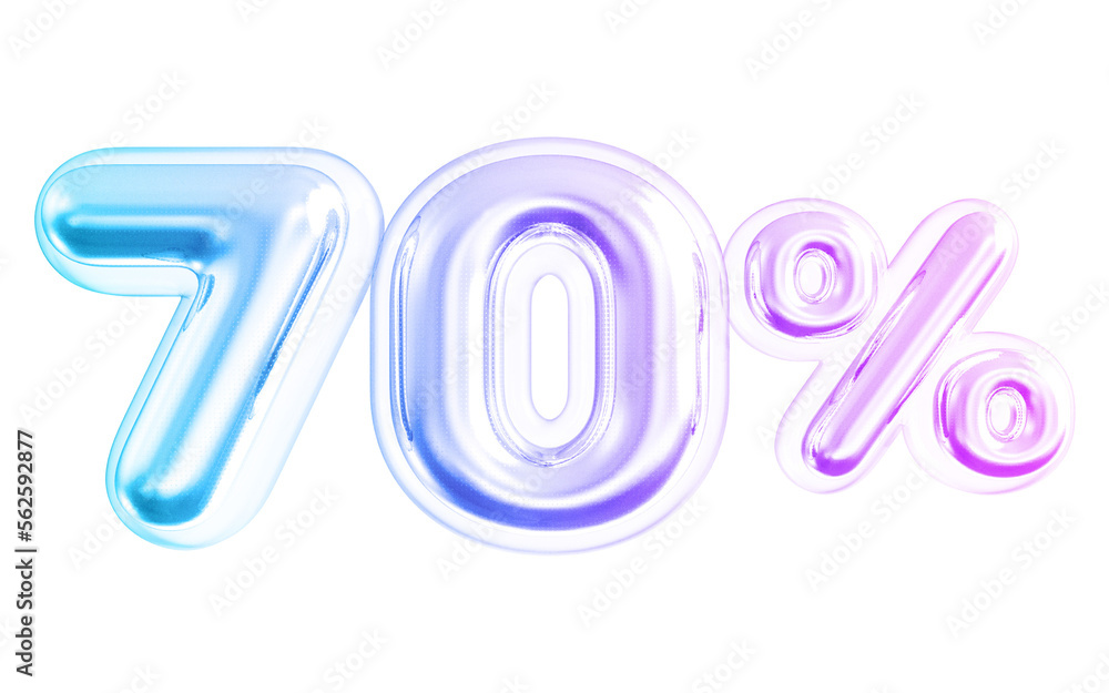 70 Percent Number Sale Gradient With Generative AI 70 Percent Number Sale Gradient With Generative AI