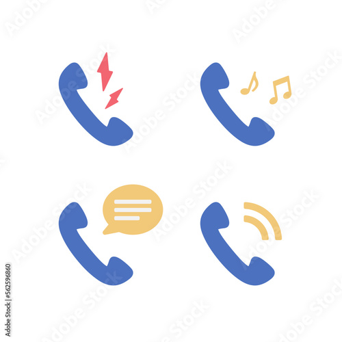 電話　マーク