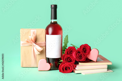 Romantic valentine's day gi...