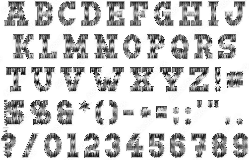 Decorative Alphabet Set Decorative Alphabet Set