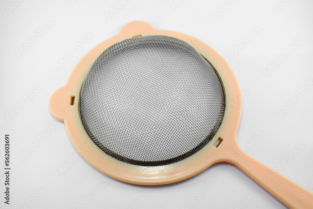 Strainer isolated on white background Strainer isolated on white background