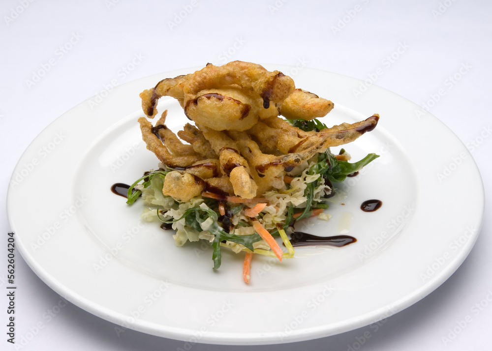 Battered Fried Soft Shell Crab 