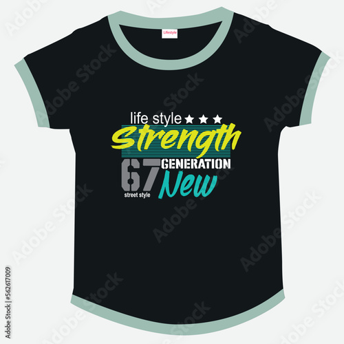new Premium Vector illustration of a text graphic. suitable screen printing typography slogan. vector for print tee shirt, and digital textile design