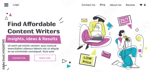 Find affordable content writers, insights ideas