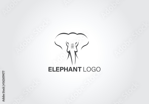 drawing elephant logo style design inspiration