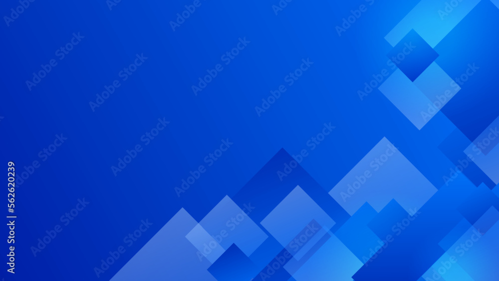 Abstract geometry background, blue background Abstract geometry background, blue background