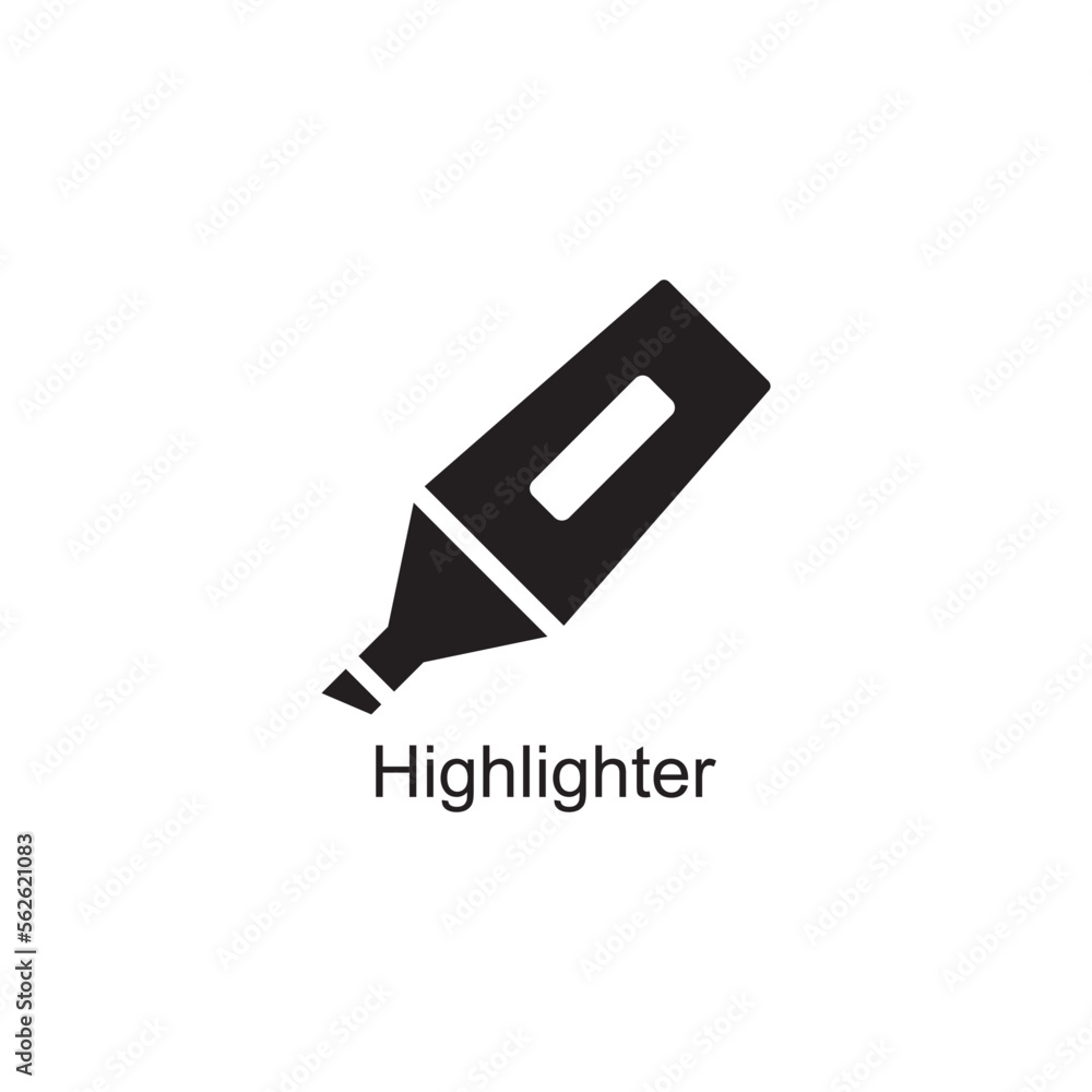 highliter icon , paper icon vector highliter icon , paper icon vector
