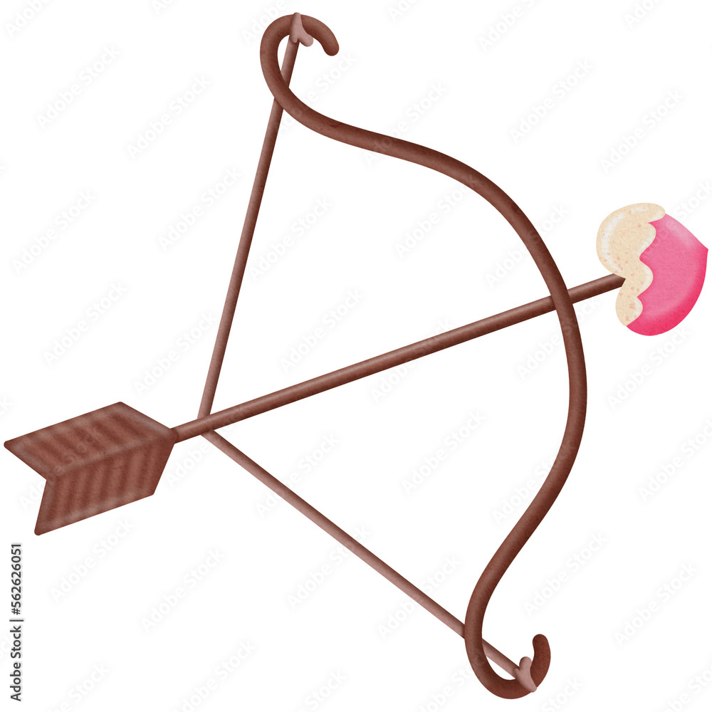 Watercolor Candy Valentine Clipart Watercolor Candy Valentine Clipart
