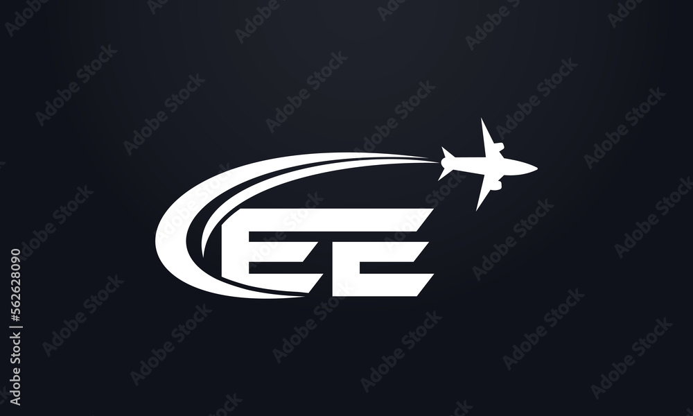 Tour and travel logo design, Airline agency symbol and aviation company monogram vector Tour and travel logo design, Airline agency symbol and aviation company monogram vector