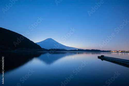 富士山　田貫湖 © 德丸力蔵