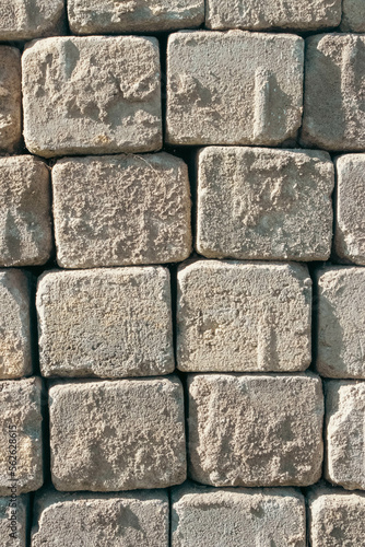 cement brick texture for backgrounds photo