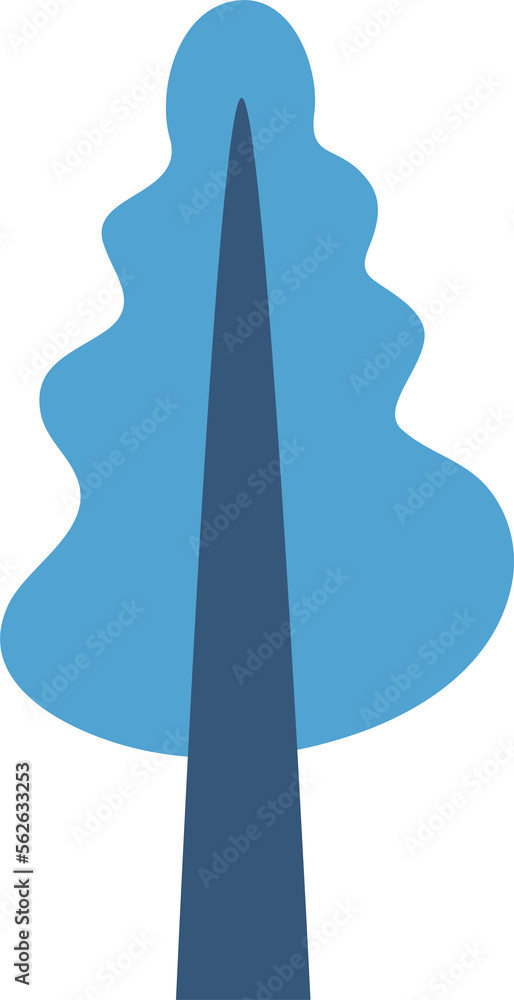 Fototapeta premium tree icon illustration