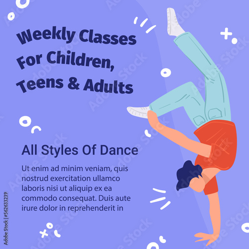 Weekly classes for children, teens and adults