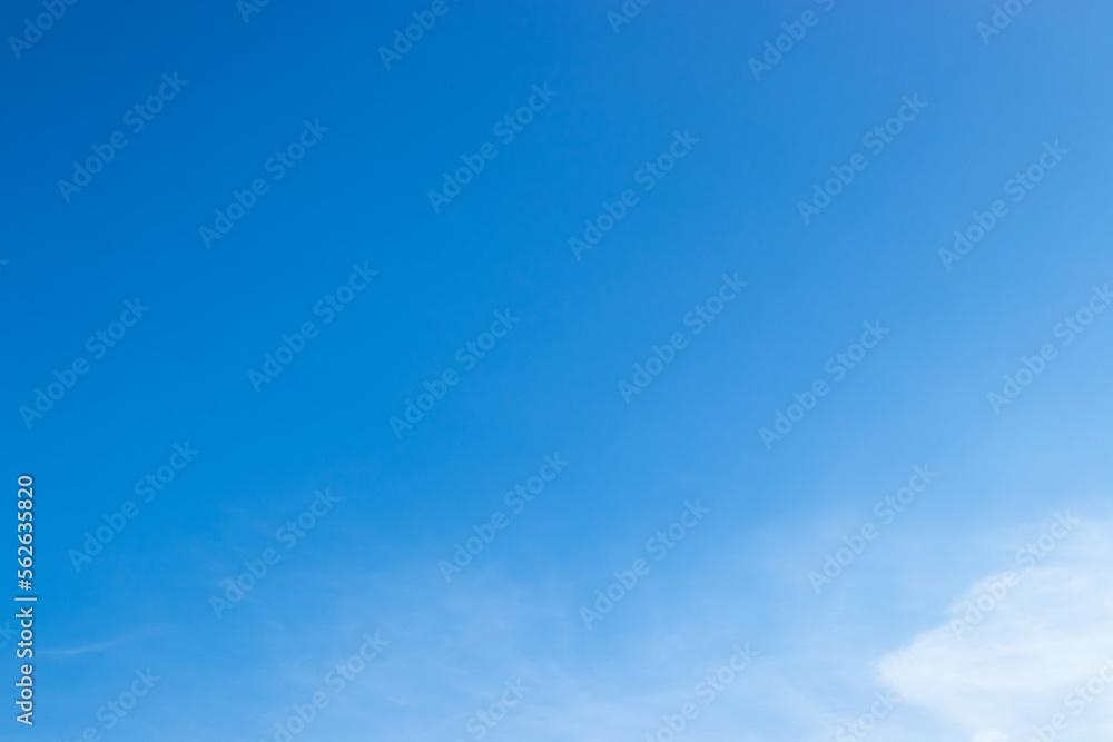 Obraz premium Blue sky with clouds background