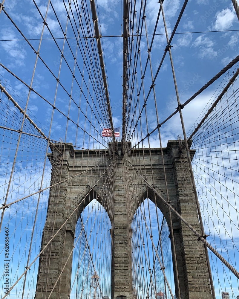 Naklejka premium city bridge