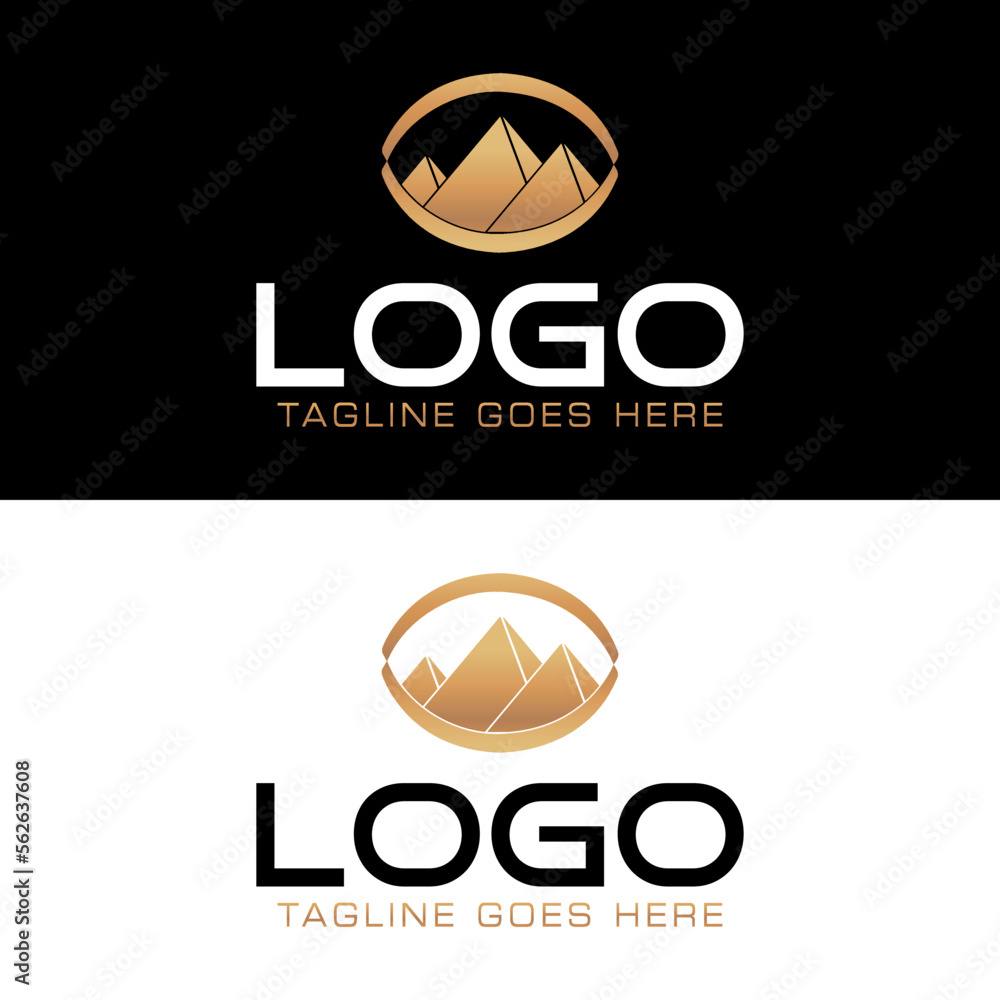 Mountain Construction Logo Design