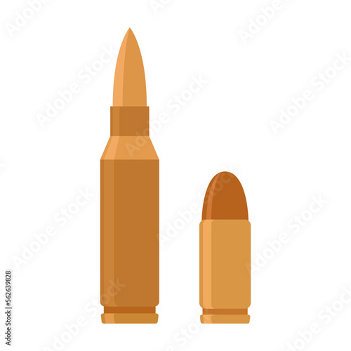 bullets flat logo icon vector illustration modern design isolated on white background