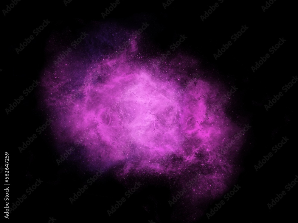 Fototapeta premium Blue Galaxy Background