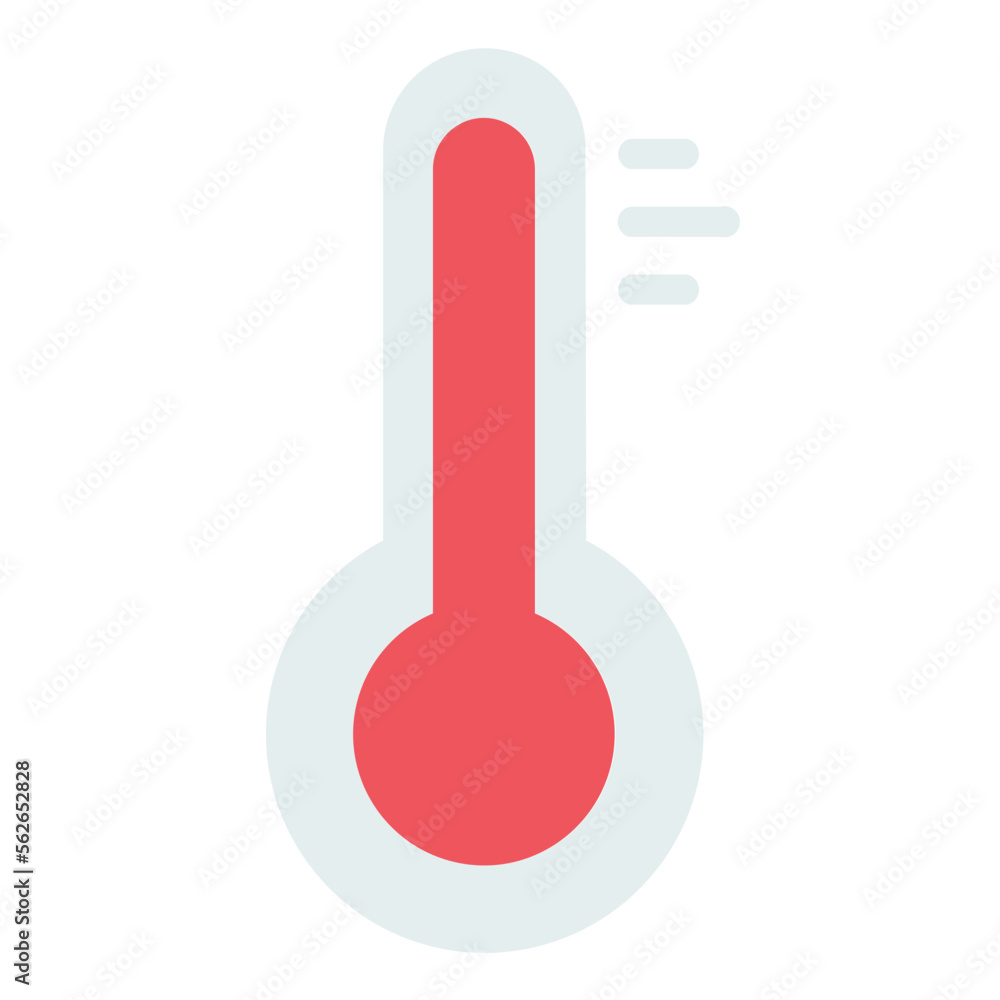 hot temperature flat icon hot temperature flat icon