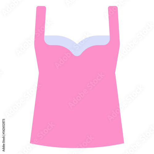 nightgown tank top illustration