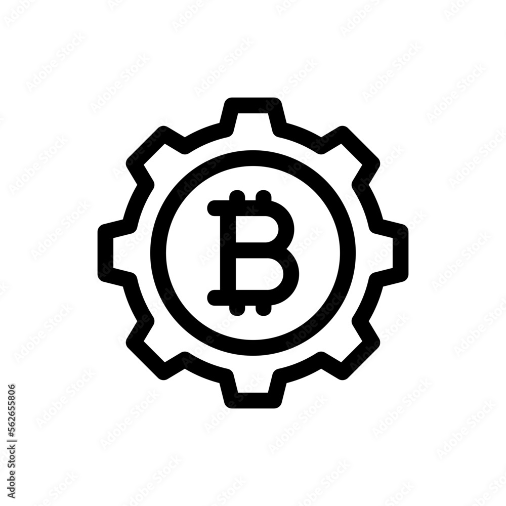 configuration line icon configuration line icon