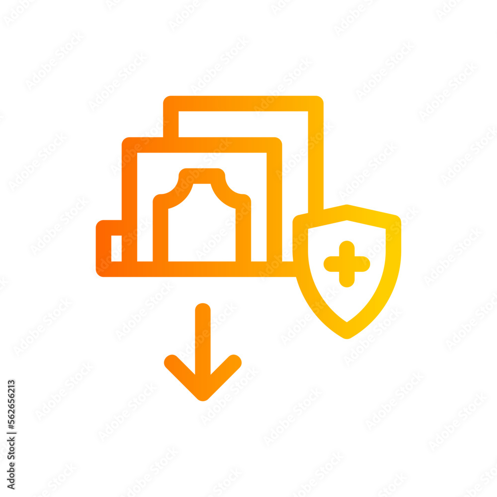 deposit gradient icon deposit gradient icon