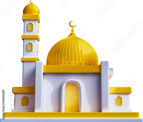 Wallpaper Mural Ramadan kareem 3d mosque cutout Torontodigital.ca