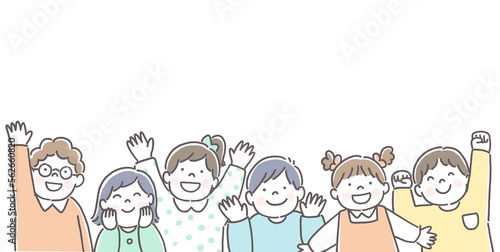 笑顔の子供たち