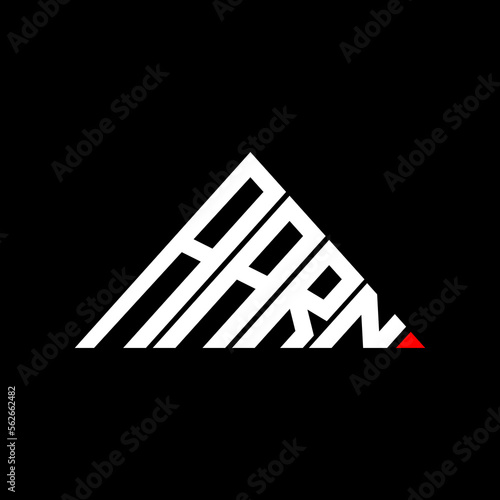 AARN letter logo creative design with vector graphic, AARN simple and modern logo. photo