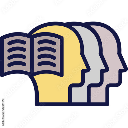 Book, collaboration  Vector Icon which can easily modify or edit

