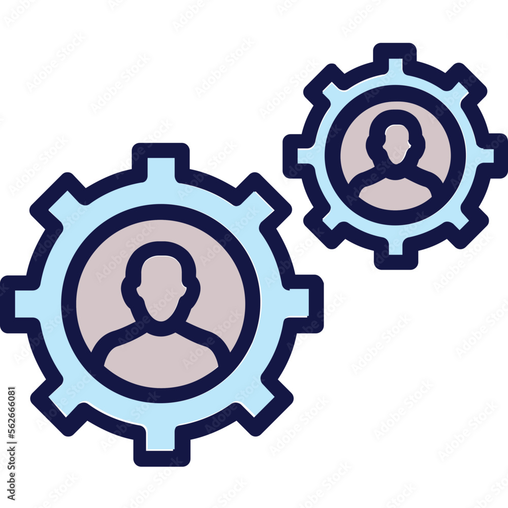 Cog, human resource Vector Icon which can easily modify or edit
Cog, human resource Vector Icon which can easily modify or edit