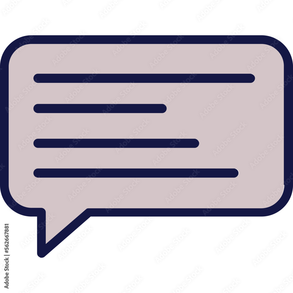 Comment, conversation Vector Icon
Comment, conversation Vector Icon