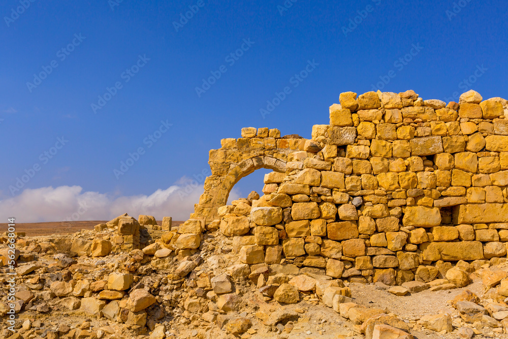 Ruins of crusaders Shobak Castle, Jordan