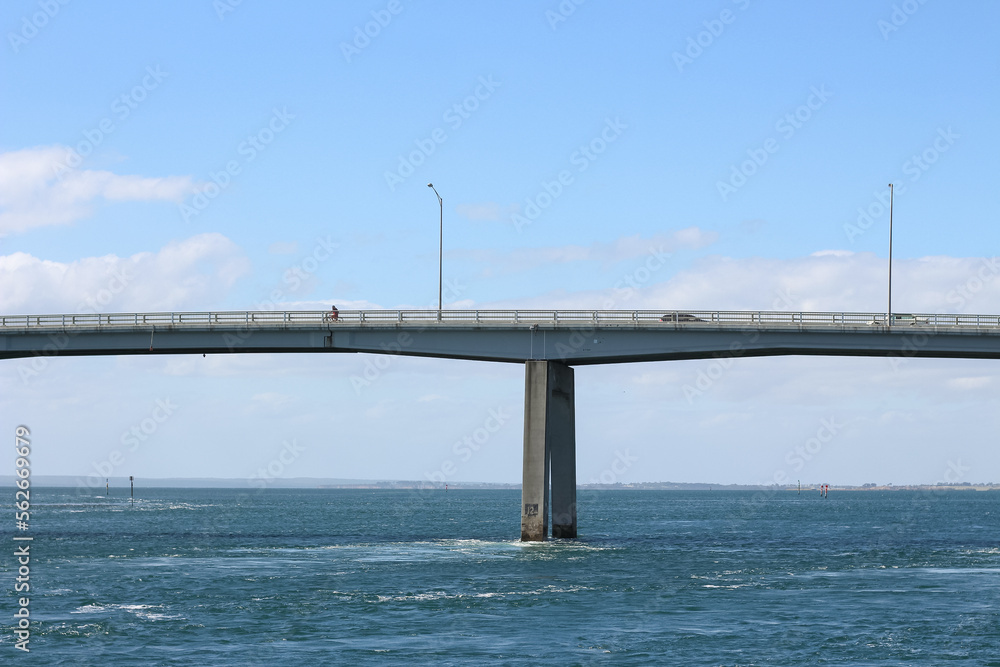 bridge over the ocean