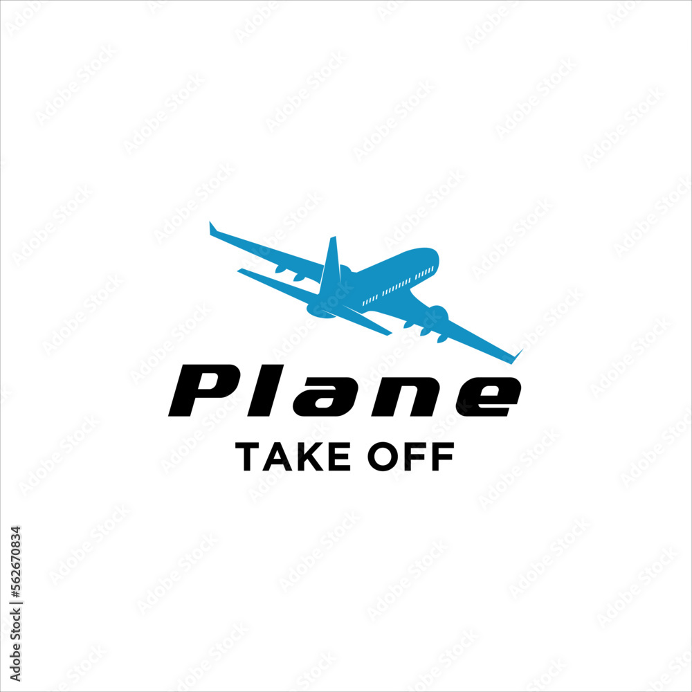 airplane take off logo design.wings airplane vector airplane take off logo design.wings airplane vector
