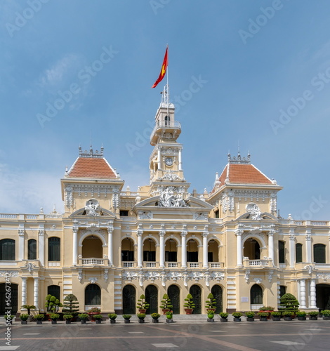 Ho Chi Minh City Hall, or Ho Chi Minh City People's Committee Head Office. Vietnam