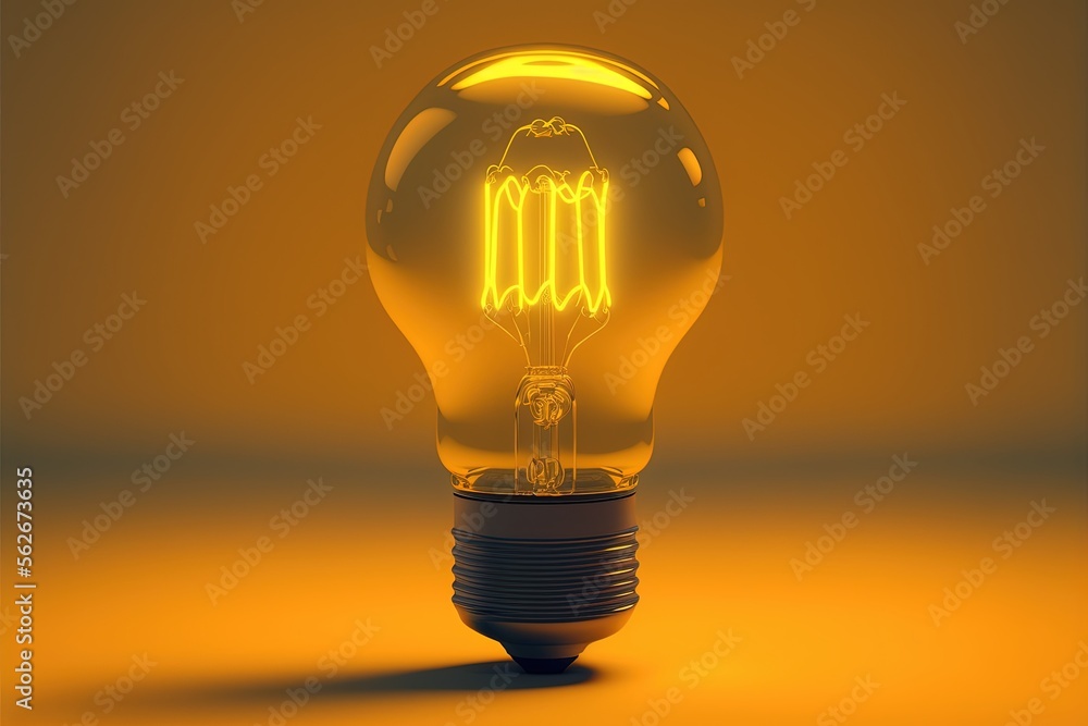 Digital illustration about light bulb.
Generative AI. Digital illustration about light bulb.
Generative AI.