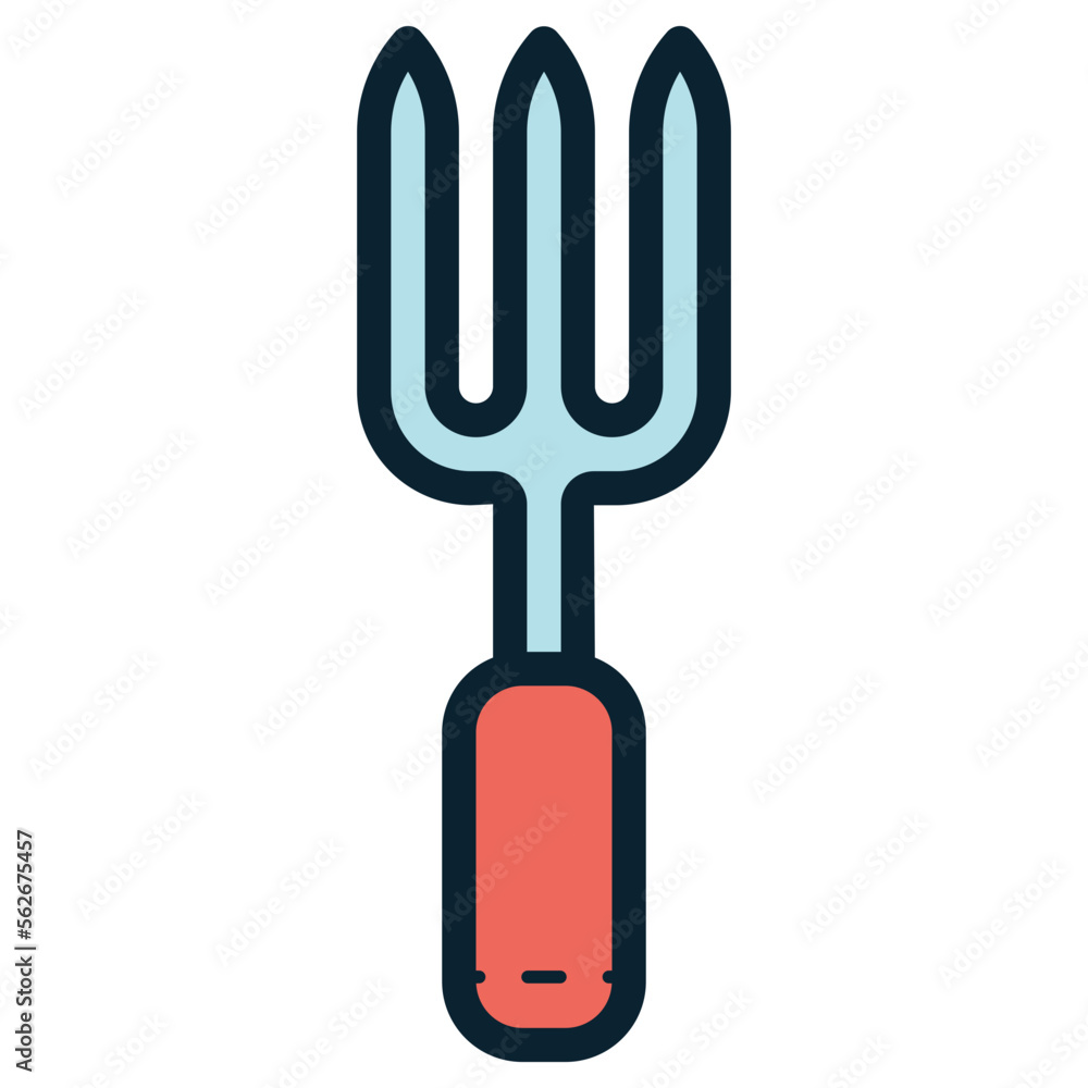 garden fork illustration garden fork illustration