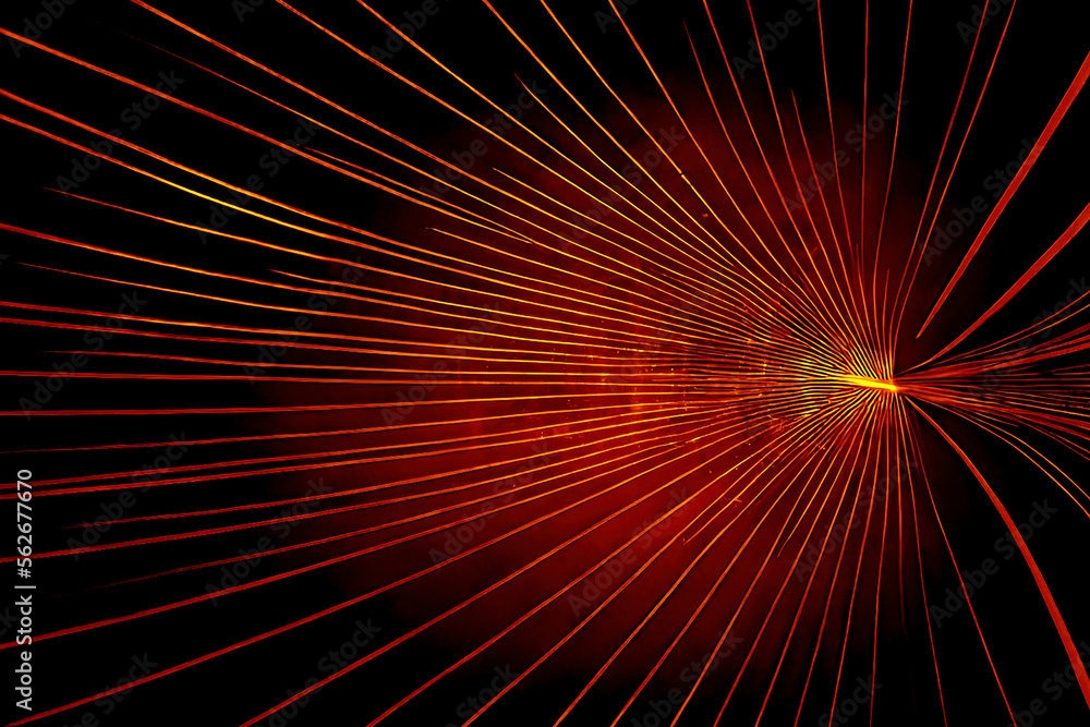 Obraz premium Crossing of lights art design