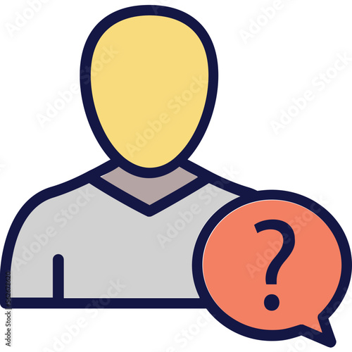 Avatar, candidate Vector Icon
