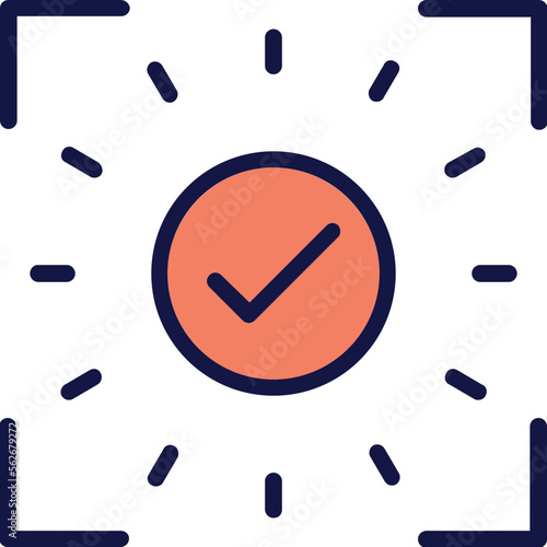 Acceptance, approval Vector Icon
