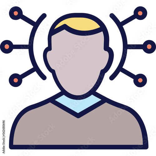 Biodata, candidate Vector Icon

