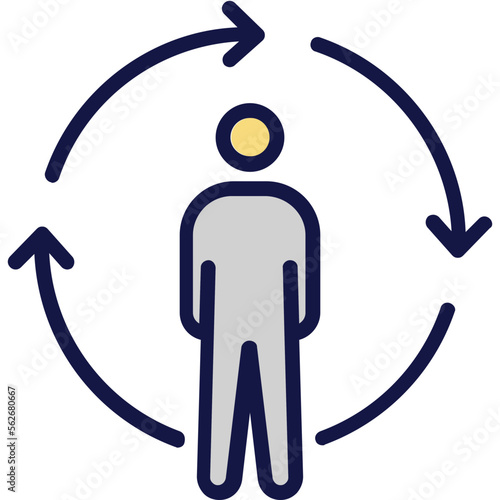 Confidence, encourage Vector Icon
